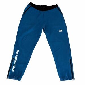 THE NORTH FACE Blue Athletic Jogger Track Pants Zip Hem Outdoor Training men’s L